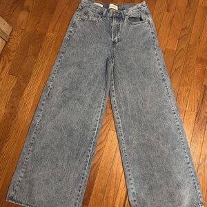 Universal Thread Blue Flare Wide Leg Jeans